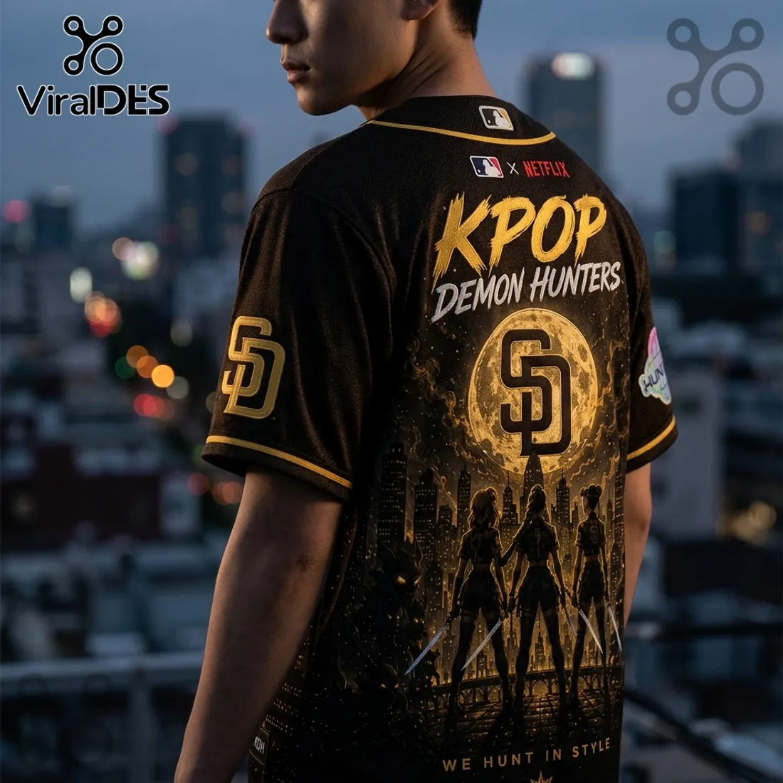 MLB x KPop Demon Hunters San Diego Padres 2026 Jersey MLB x KPop Demon Hunters San Diego Padres 2026 Jersey