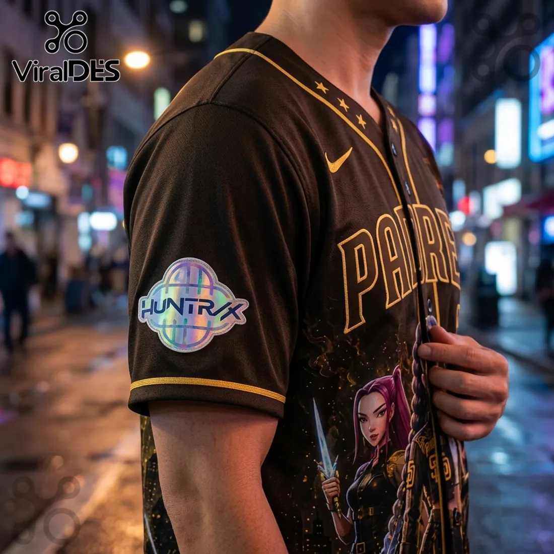 MLB x KPop Demon Hunters San Diego Padres 2026 Jersey MLB x KPop Demon Hunters San Diego Padres 2026 Jersey