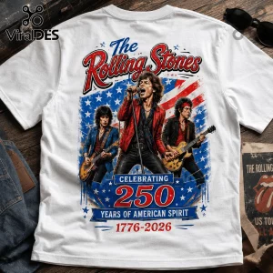 The Rolling Stones x America 250 1776-2026 Anniversary Collectible T-Shirt