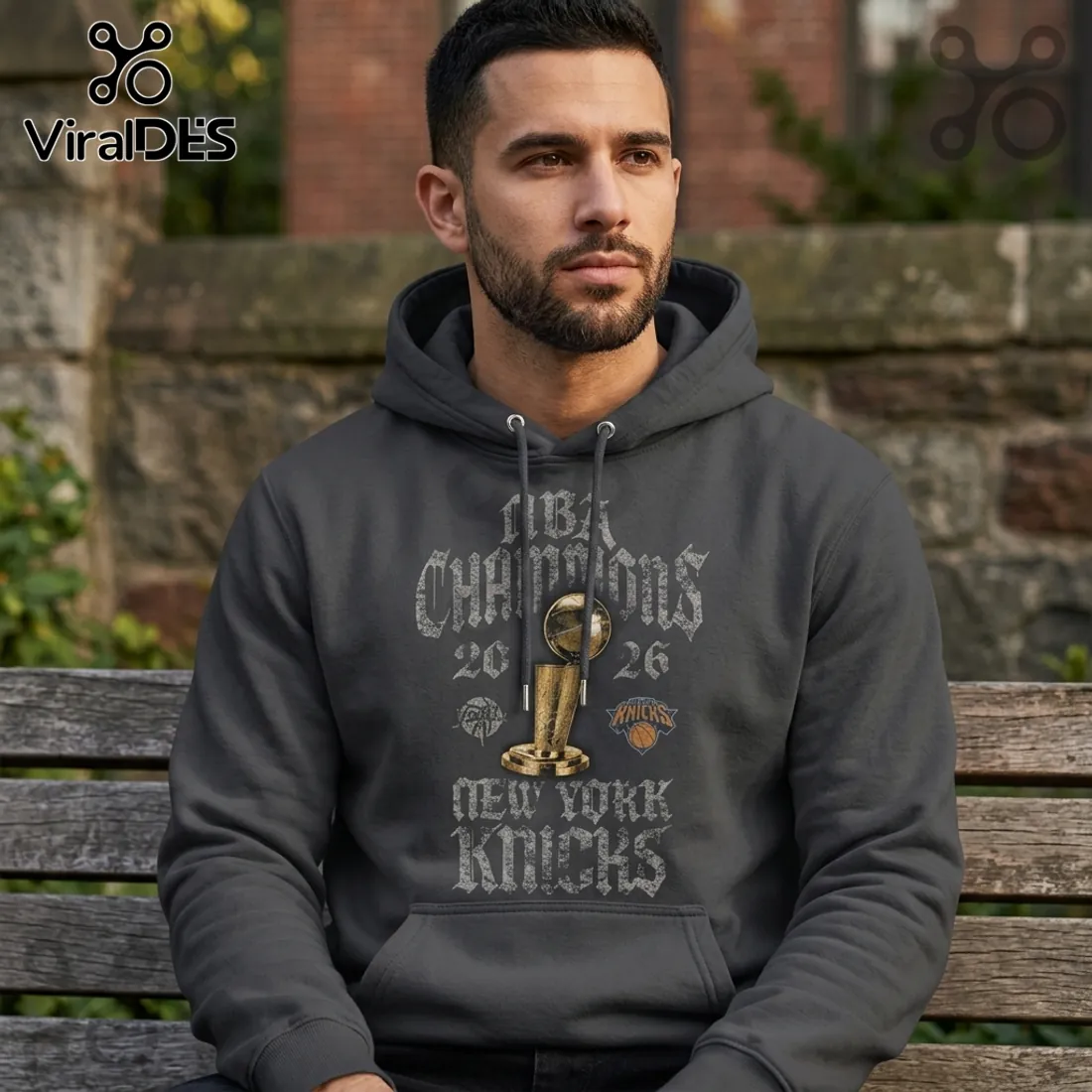 New York Knicks 2025-2026 NBA Finals Champions Black Pullover Fleece Hoodie New York Knicks 2025-2026 NBA Finals Champions Black Pullover Fleece Hoodie