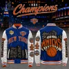 New York Knicks 2026 NBA Champions Royal Bomber Jacket New York Knicks 2026 NBA Champions Royal Bomber Jacket