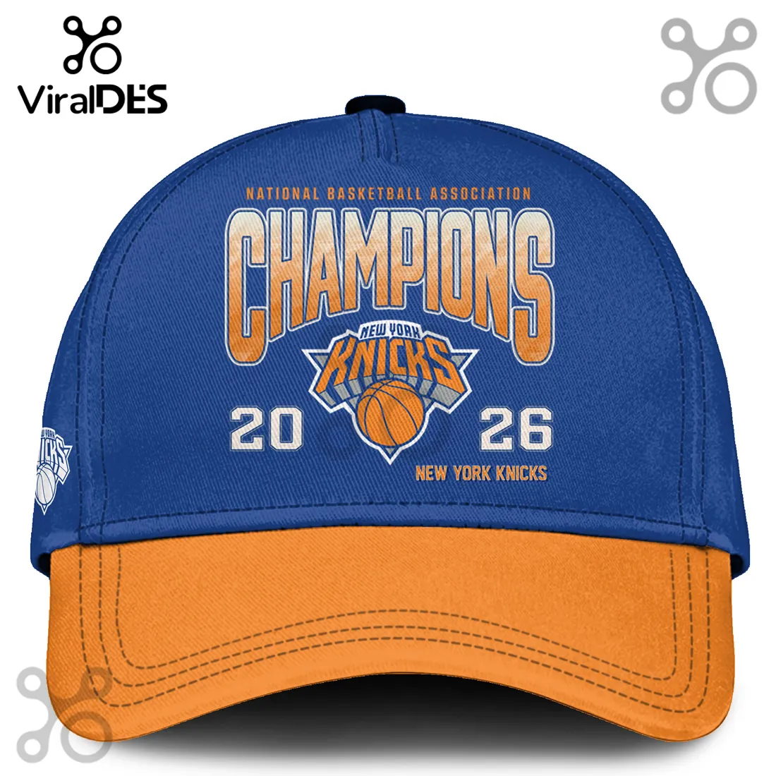 New York Knicks 2026 NBA Champions Royal Pullover Fleece Hoodie New York Knicks 2026 NBA Champions Royal Pullover Fleece Hoodie