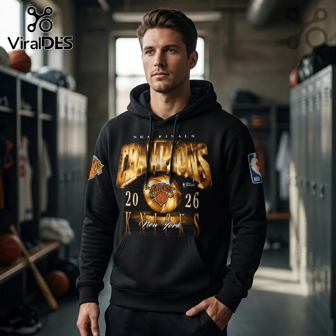 New York Knicks 2026 NBA Finals Champions Black Pullover Hoodie New York Knicks 2026 NBA Finals Champions Black Pullover Hoodie