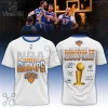 New York Knicks 2026 NBA Champions Royal T-Shirt