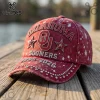 Oklahoma Sooners 2026 National Champions Red Premium Peaked Cap
