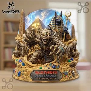 Iron Maiden Powerslave 42nd Anniversary Sculpted Resin Diorama Statue