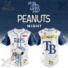 Peanuts x Texas Rangers Snoopy Peanuts Night Baseball Jersey