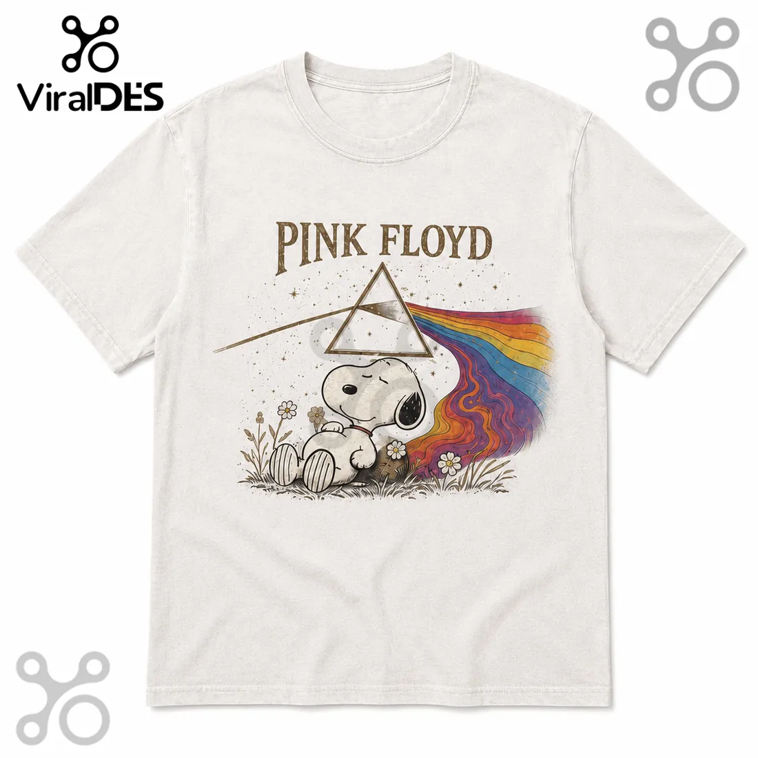 Pink Floyd x Snoopy Premium 2026 T-Shirt Pink Floyd x Snoopy Premium 2026 T-Shirt