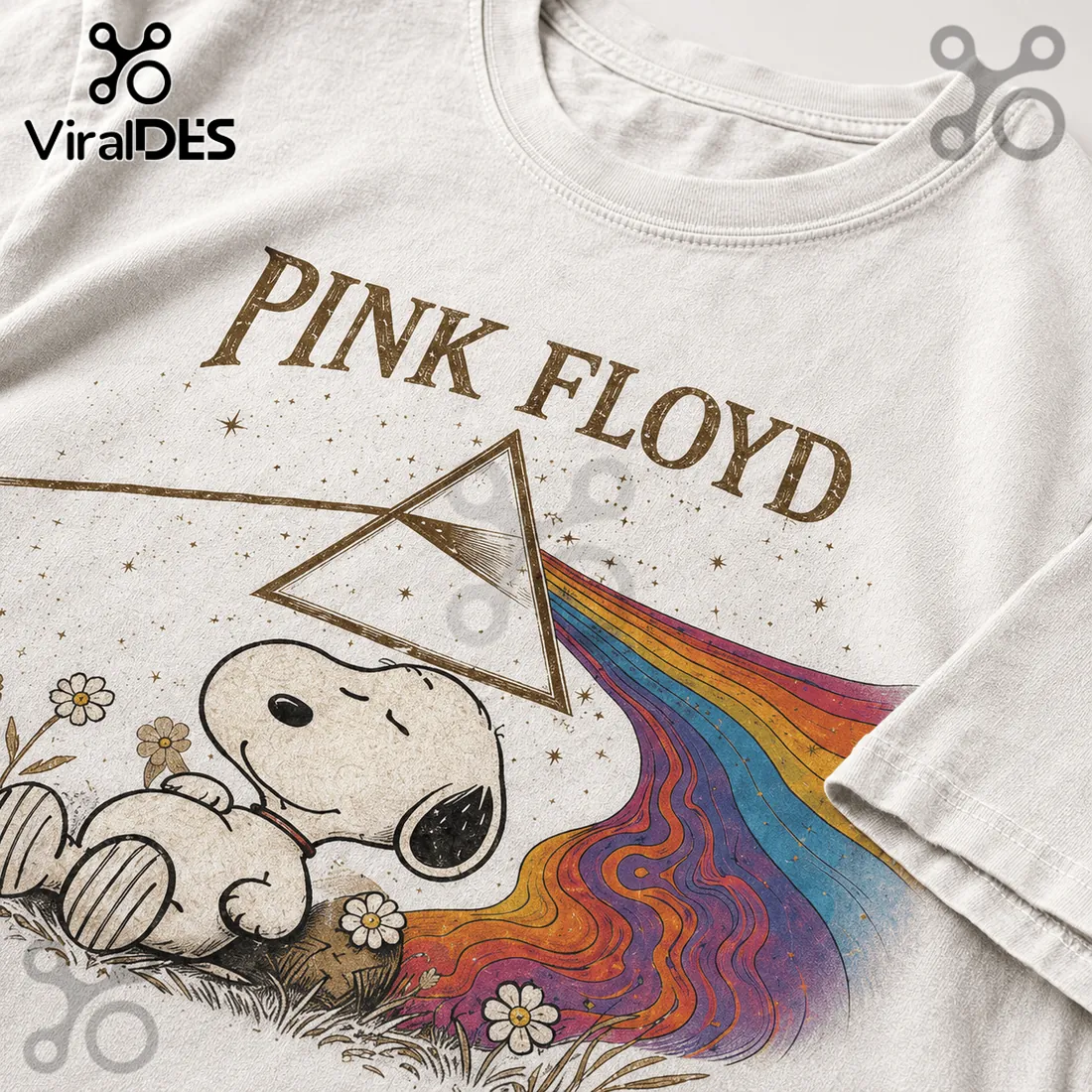 Pink Floyd x Snoopy Premium 2026 T-Shirt Pink Floyd x Snoopy Premium 2026 T-Shirt
