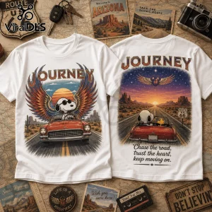 Snoopy x Journey Route 66 Limited Edition T-Shirt
