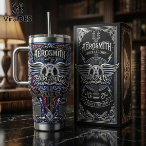 Aerosmith Dream On Legacy Edition 40oz Stainless Tumbler