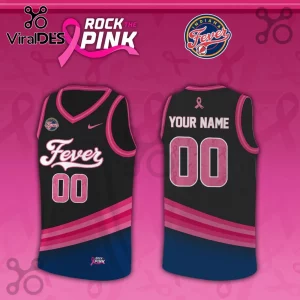 Indiana Fever x Rock The Pink 2026 Limited Edition Jersey Tank Top