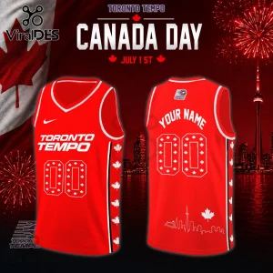 Toronto WNBA Expansion Team Canada Day Red Basketball Jersey