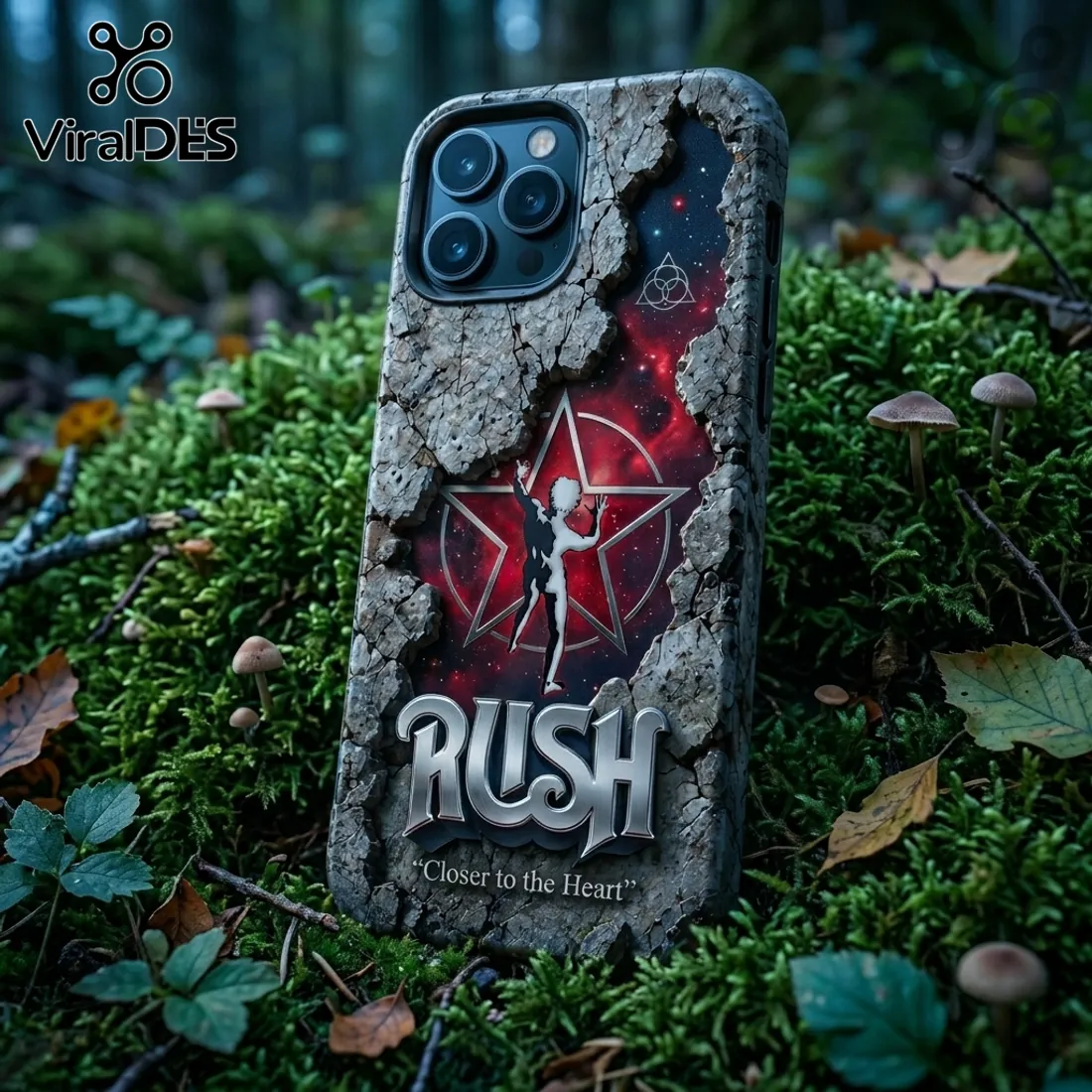 Rush Starman Closer to the Heart Stone Texture Phone Case Rush Starman Closer to the Heart Stone Texture Phone Case
