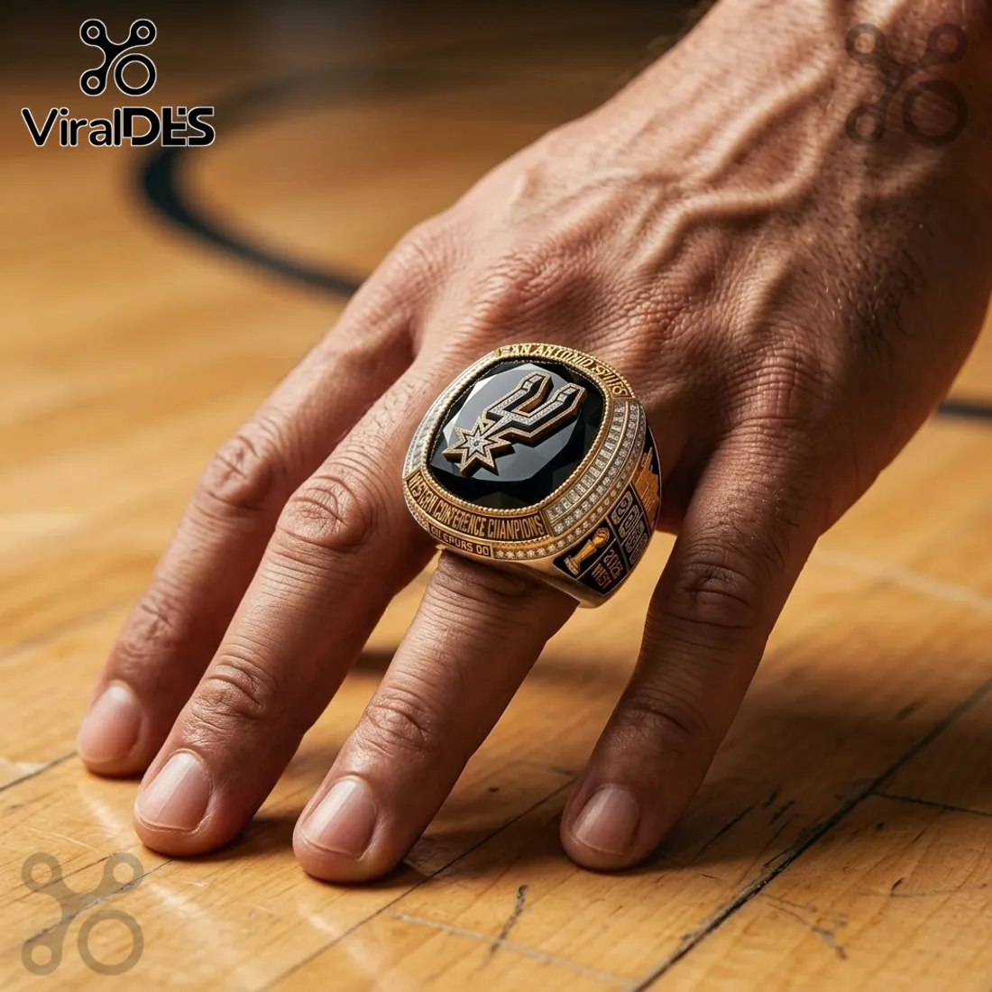 San Antonio Spurs 2026 Western Conference Champions Championship Ring San Antonio Spurs 2026 Western Conference Champions Championship Ring
