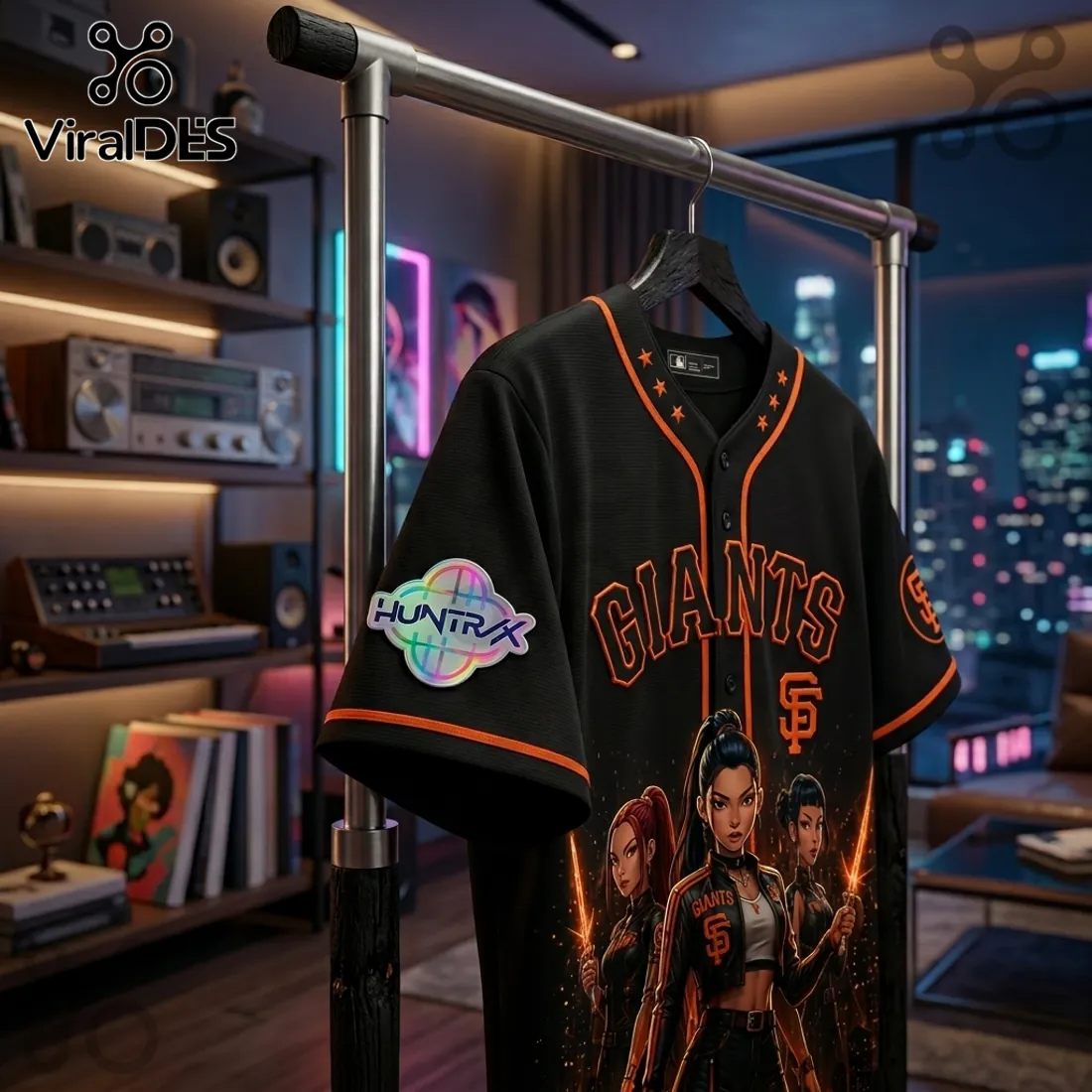 San Francisco Giants x KPop Demon Hunters 2026 Edition Jersey San Francisco Giants x KPop Demon Hunters 2026 Edition Jersey