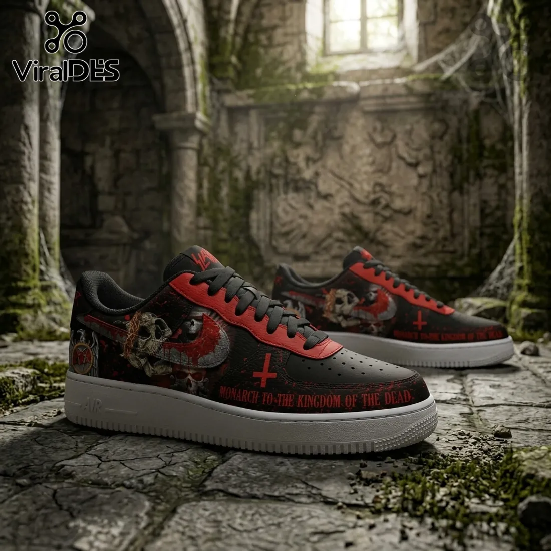 Slayer Metal Band Monarch to the Kingdom of the Dead Air Force 1 Slayer Metal Band Monarch to the Kingdom of the Dead Air Force 1