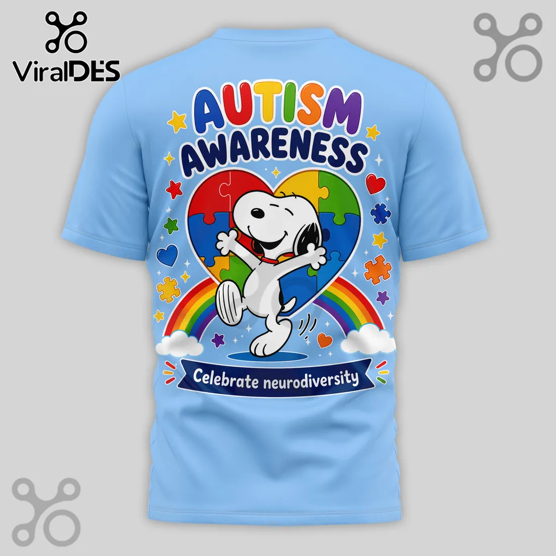 Snoopy Autism Awareness Celebrate Neurodiversity T-shirt Snoopy Autism Awareness Celebrate Neurodiversity T-shirt