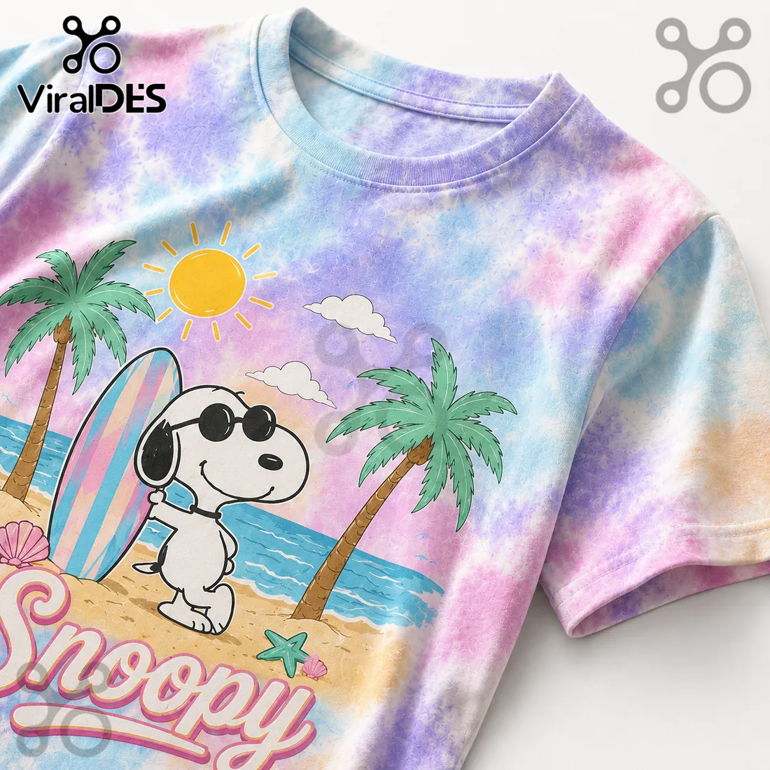Snoopy Pastel Beach Road Trip Summer Apparel Shirt Snoopy Pastel Beach Road Trip Summer Apparel Shirt