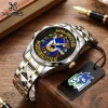 Michael Jackson Beat It Gold Tone Quartz Watch