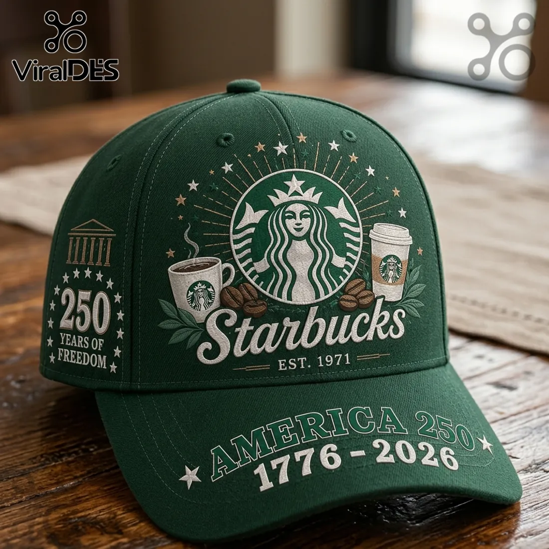 Starbucks x America 250 Years Of Freedom Cap Starbucks x America 250 Years Of Freedom Cap