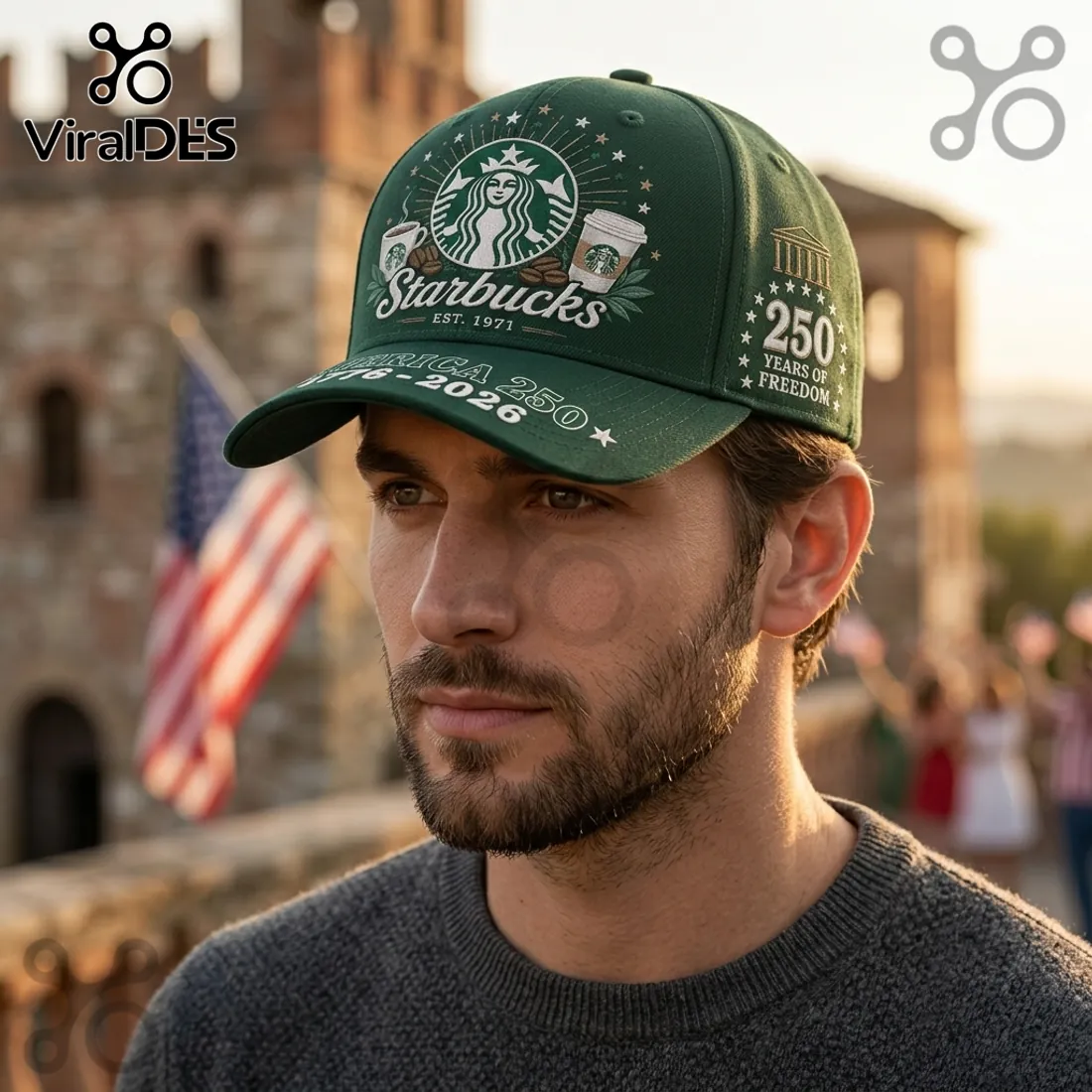 Starbucks x America 250 Years Of Freedom Cap Starbucks x America 250 Years Of Freedom Cap