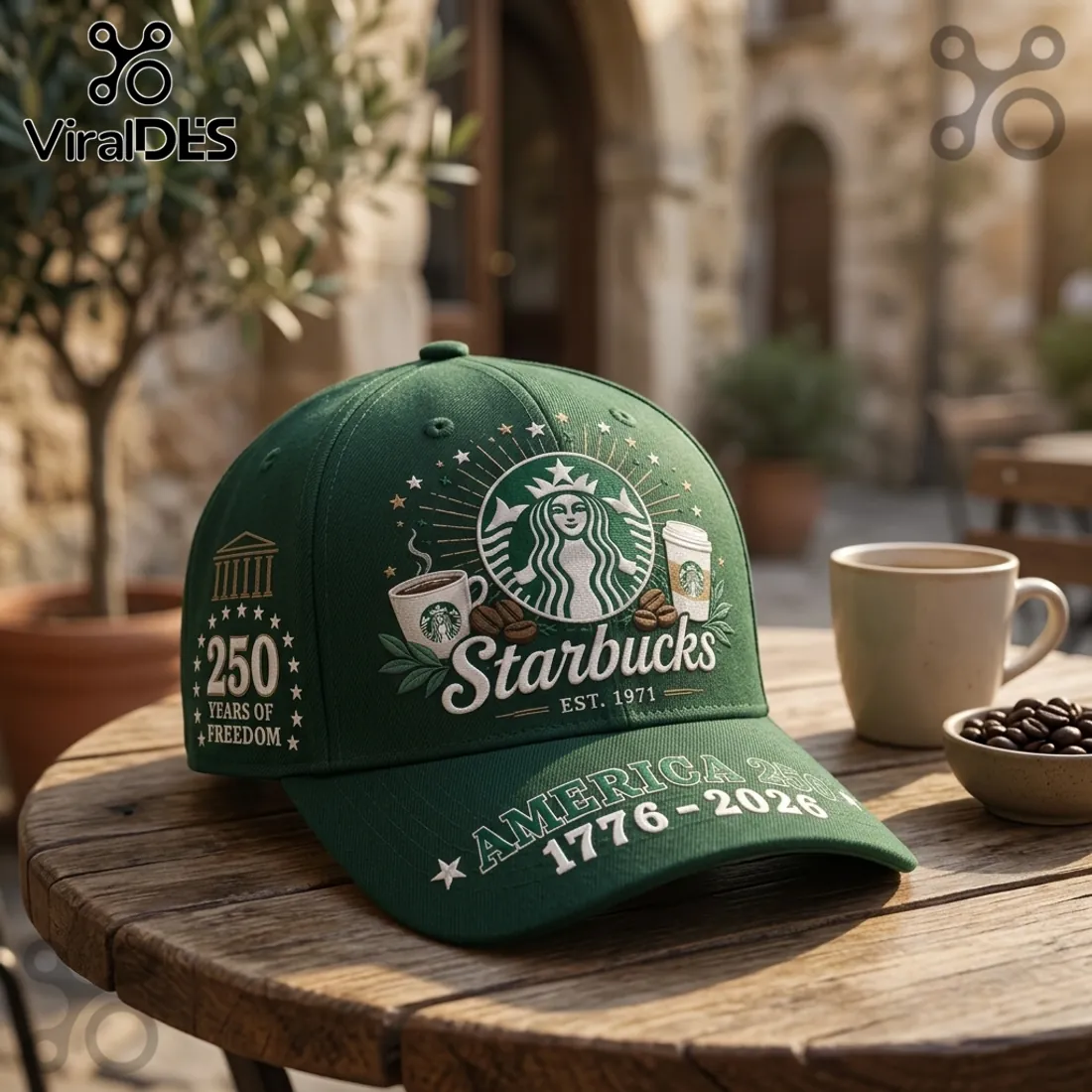 Starbucks x America 250 Years Of Freedom Cap Starbucks x America 250 Years Of Freedom Cap