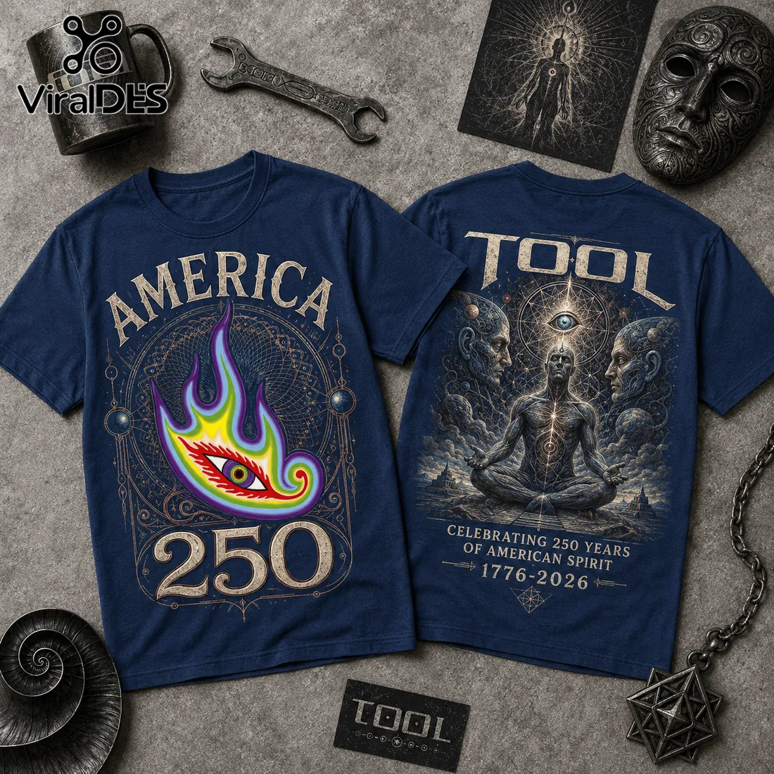 Tool Band America 250 Years 1776-2026 Anniversary Shirt Tool Band America 250 Years 1776-2026 Anniversary Shirt
