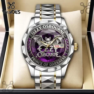 Ozzy Osbourne Alloy Luxury Quartz Watch