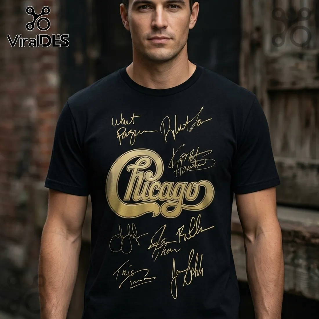 Walter Parazaider Chicago Band Tribute Signature Series Shirt Walter Parazaider Chicago Band Tribute Signature Series Shirt