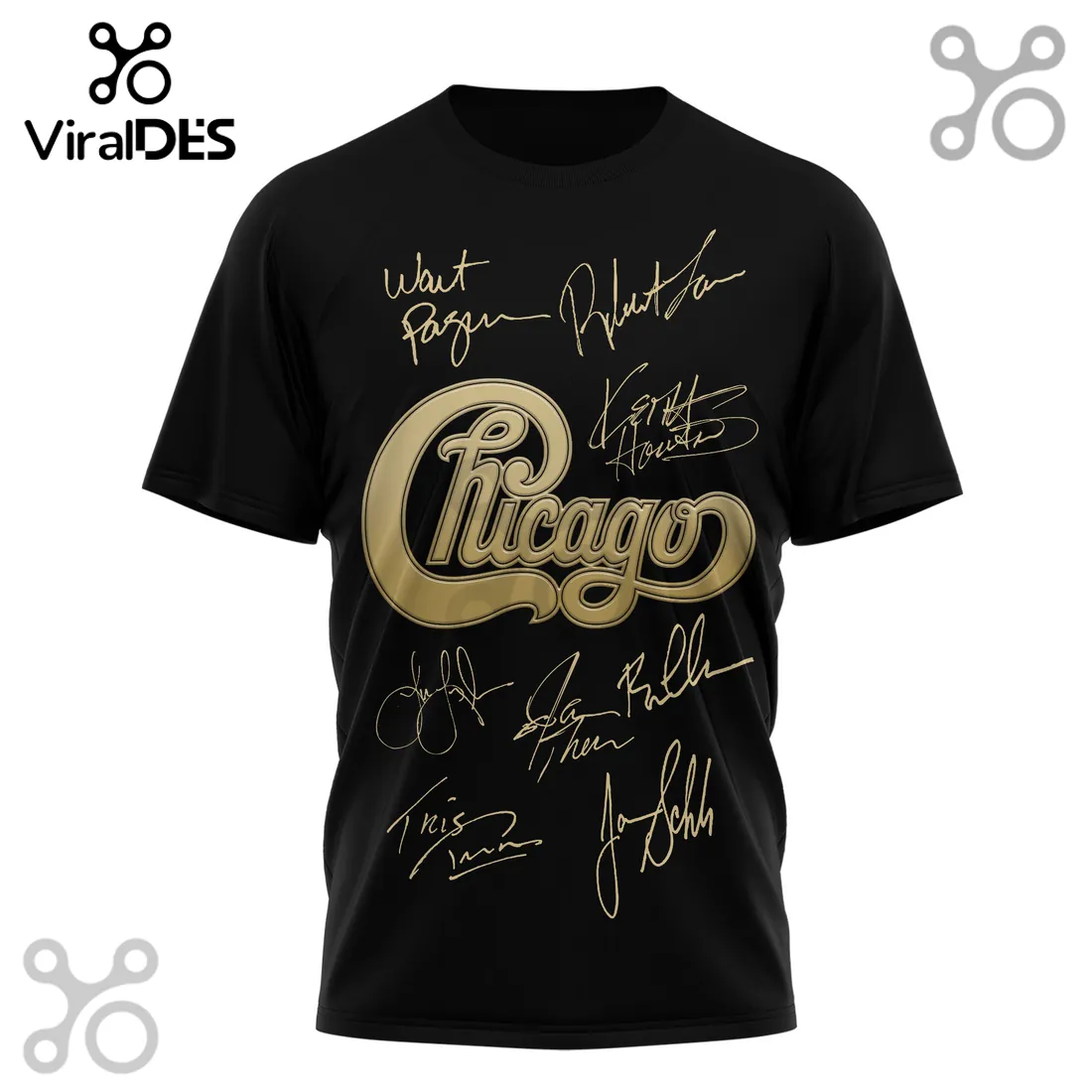 Walter Parazaider Chicago Band Tribute Signature Series Shirt Walter Parazaider Chicago Band Tribute Signature Series Shirt