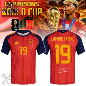 Lamine Yamal Spain 2026 World Cup Edition Football Jersey