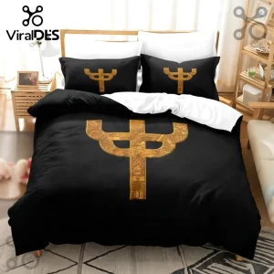Symbolic Golden Logo Bedding Set Symbolic Golden Logo Bedding Set