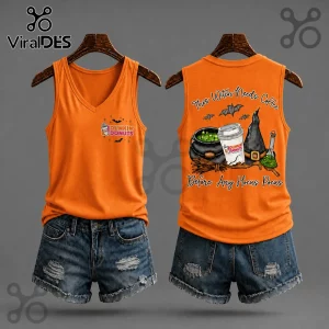 Dunkin Donuts Halloween 2026 V-Neck Tank Top Dunkin Donuts Halloween 2026 V-Neck Tank Top