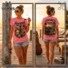 Harley-Davidson Sunset Motorcycle Cotton T-Shirt Harley-Davidson Sunset Motorcycle Cotton T-Shirt