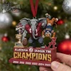 Omega Psi Phi Shield 2026 Christmas Ornament