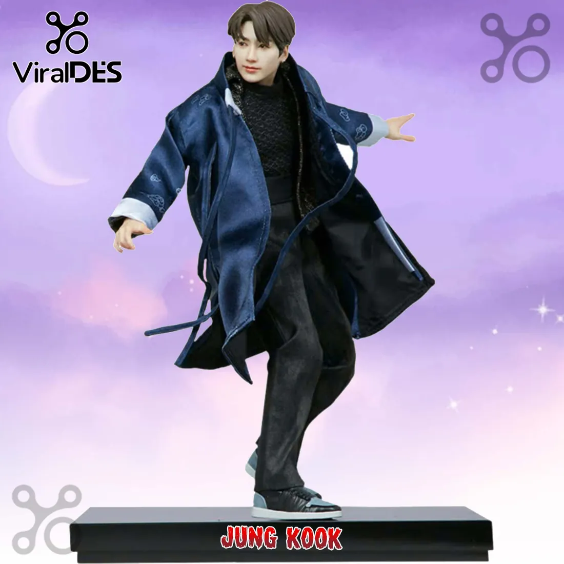 BTS Jungkook 3D Sculpted Acrylic Figurine BTS Jungkook 3D Sculpted Acrylic Figurine