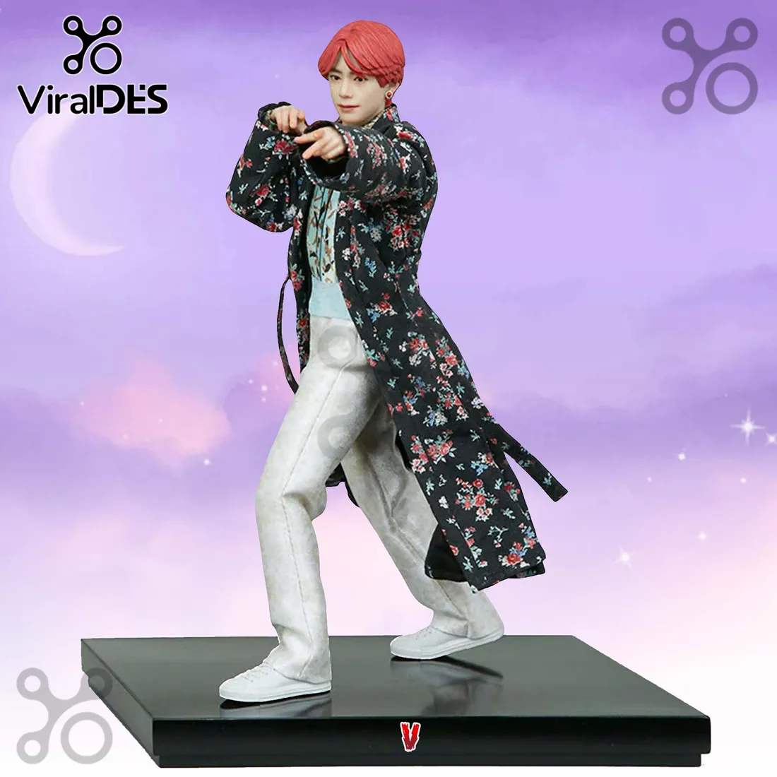 BTS V Floral Trench Coat Acrylic Plaque BTS V Floral Trench Coat Acrylic Plaque
