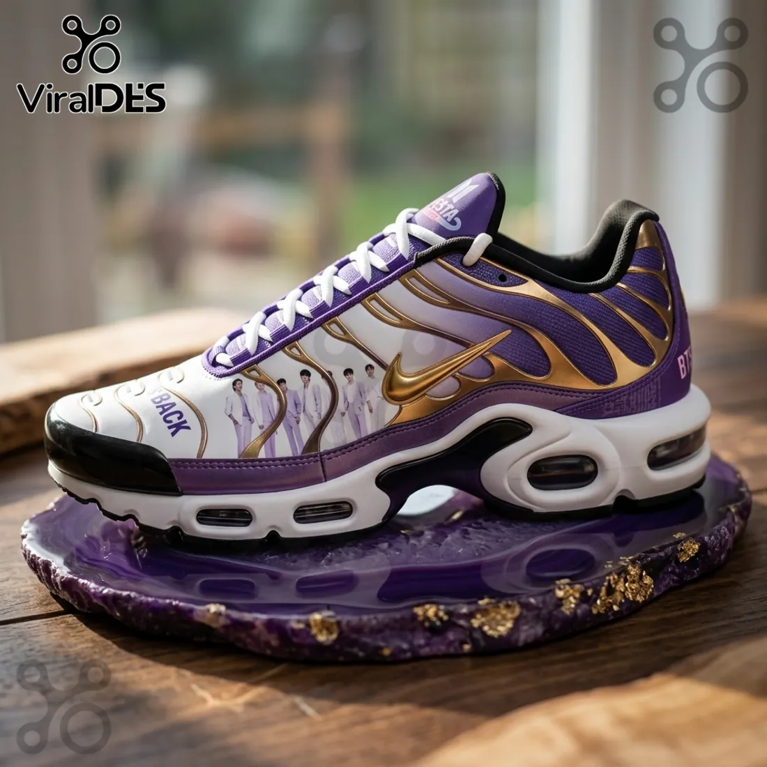 BTS x ARMY Purple Air Cushion Air Max Sport Shoes BTS x ARMY Purple Air Cushion Air Max Sport Shoes