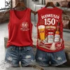 Dr Pepper 141st Anniversary V-Neck Tank Top Dr Pepper 141st Anniversary V-Neck Tank Top