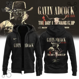 Gavin Adcock The Day I Hang It Up Tour 2026 Hoodie