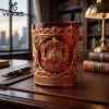 Delta Sigma Theta Ornate Decorative Drinking Glass Delta Sigma Theta Ornate Decorative Drinking Glass