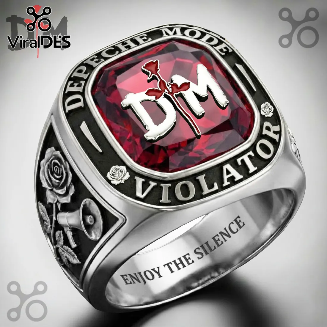 Depeche Mode Violator Stainless Steel Ring Depeche Mode Violator Stainless Steel Ring