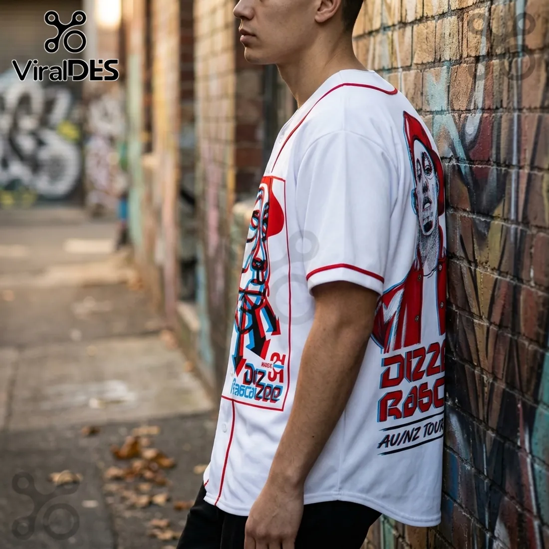 Dizzee Rascal We Want Bass 2026 Tour White Baseball Jersey Dizzee Rascal We Want Bass 2026 Tour White Baseball Jersey