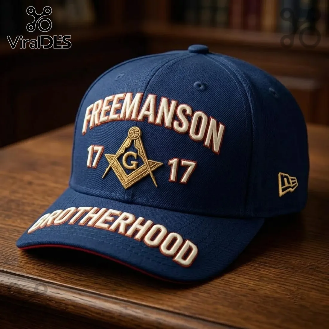 Freemason 1717 Embroidered Brotherhood Baseball Cap Freemason 1717 Embroidered Brotherhood Baseball Cap