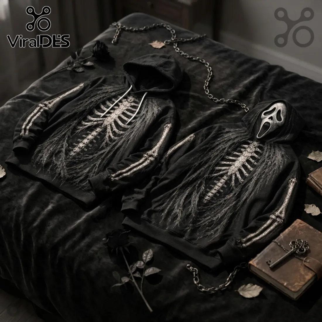 Ghostface Skeleton Halloween Pullover Hoodie 2026 Ghostface Skeleton Halloween Pullover Hoodie 2026