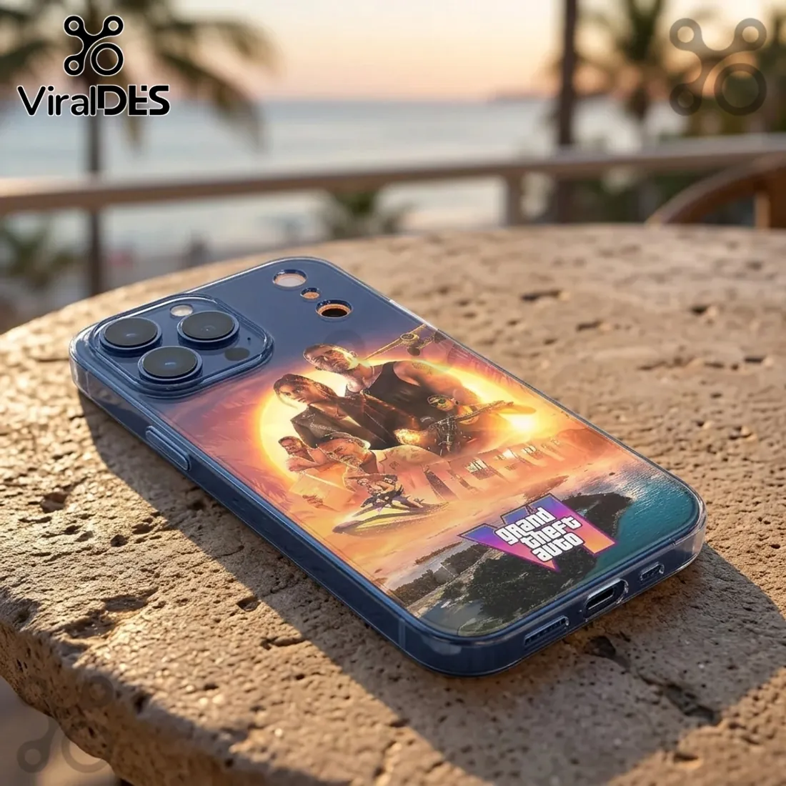 Grand Theft Auto VI Vice City Clear Phone Case 2026 Grand Theft Auto VI Vice City Clear Phone Case 2026