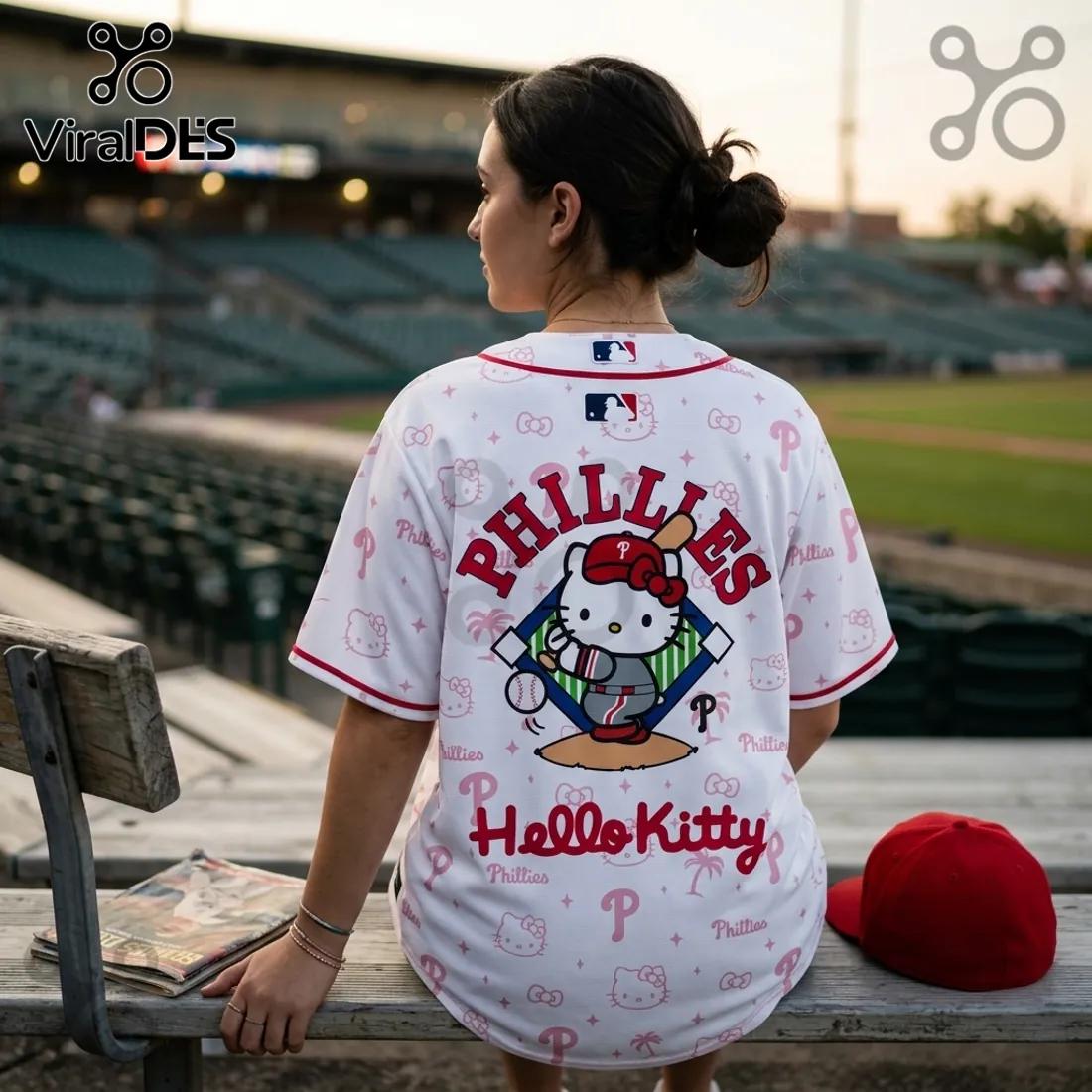 Hello Kitty x Philadelphia Phillies 2026 Baseball Jersey Hello Kitty x Philadelphia Phillies 2026 Baseball Jersey