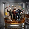 Dolly Parton 80th Anniversary Gold Whiskey Glass Dolly Parton 80th Anniversary Gold Whiskey Glass