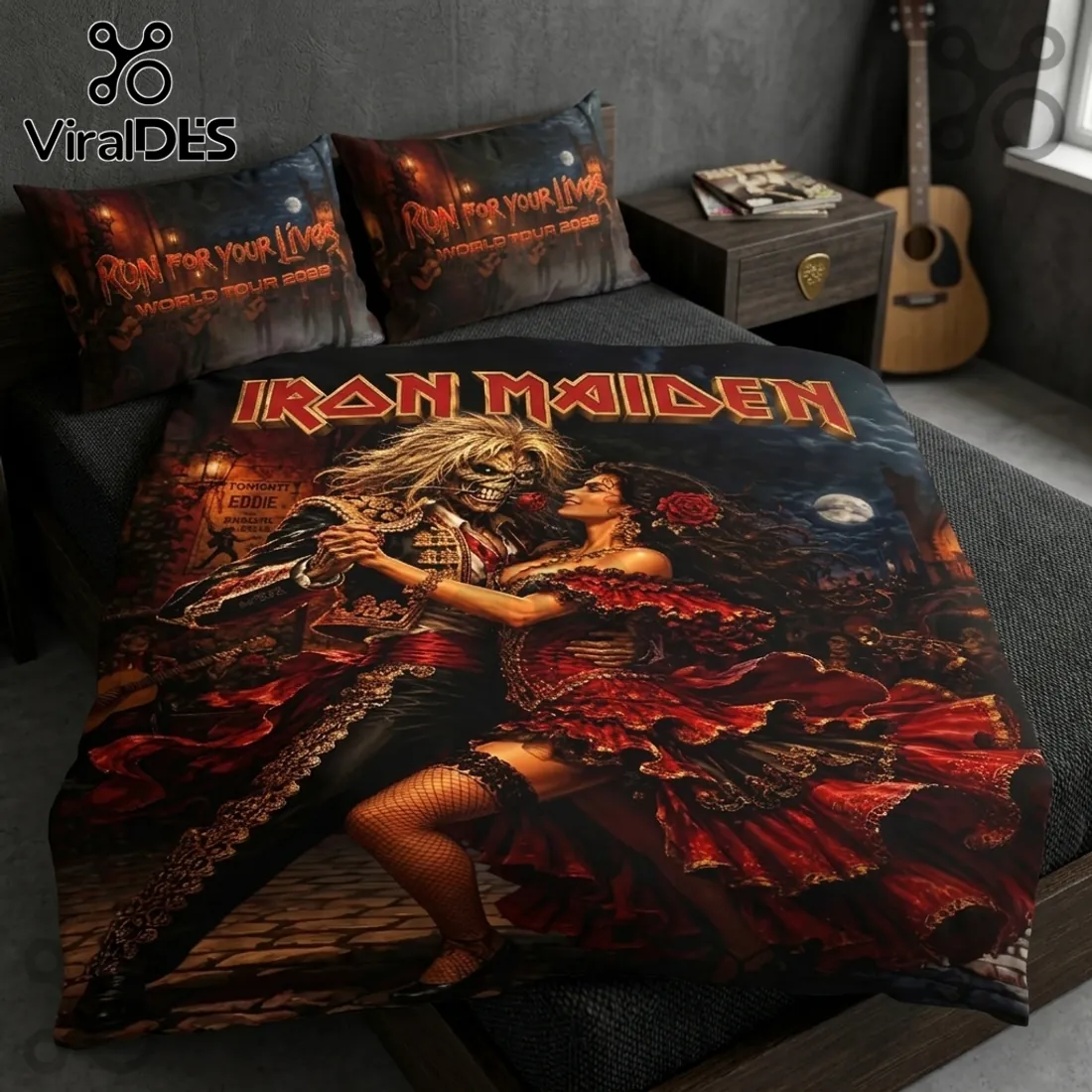 Iron Maiden 2026 World Tour Eddie Duvet Cover Set Iron Maiden 2026 World Tour Eddie Duvet Cover Set